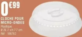 CLOCHE POUR MICRO-ONDES
