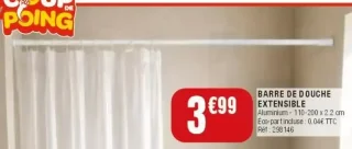 Barre de douche extensible Kokoon