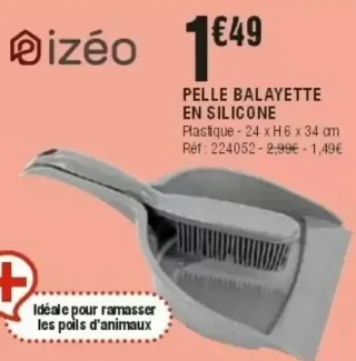 PELLE BALAYETTE EN SILICONE Izéo