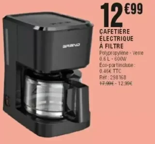 Cafetière électrique à filtre