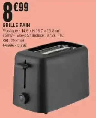 Grille pain