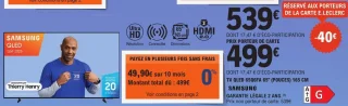 TV QLED 65Q6FA 65" (POUCES) 165 CM SAMSUNG
