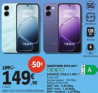 SMARTPHONE OPPO A6X