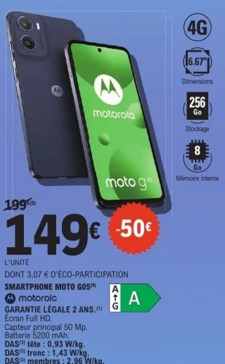 SMARTPHONE MOTO G05 motorola
