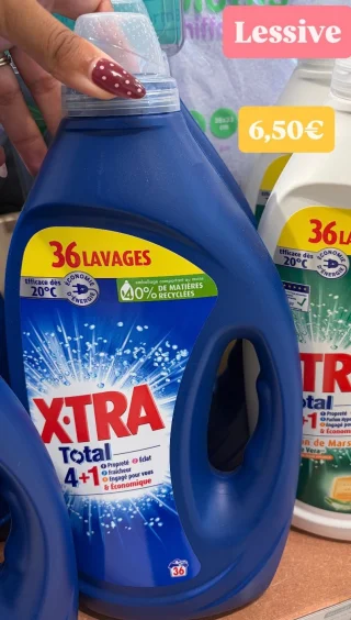 Lessive liquide XTRA Total 4+1
