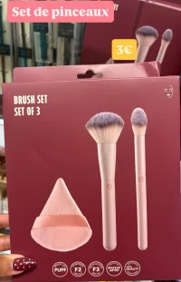 Set de pinceaux Brush Set of 3