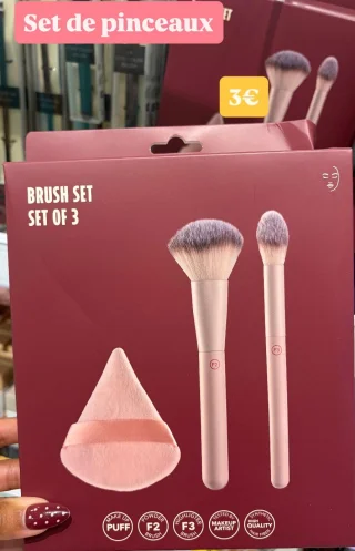 Set de pinceaux Brush Set of 3