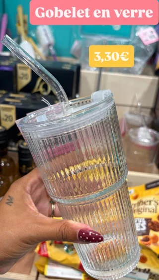 Gobelet en verre