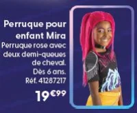 Perruque pour enfant Mira