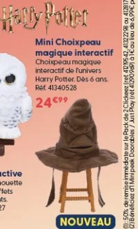 Mini Choixpeau magique interactif