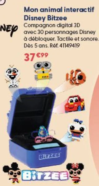 Mon animal interactif Disney Bitzee