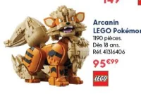 Arcanin LEGO Pokémon