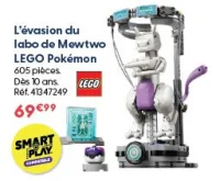 L'évasion du labo de Mewtwo LEGO Pokémon