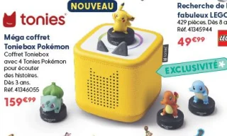 Méga coffret Toniebox Pokémon