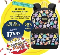Sac à dos Pokémon 43 cm