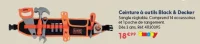 Ceinture à outils Black & Decker Smoby