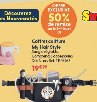 Coffret coiffure My Hair Style Smoby