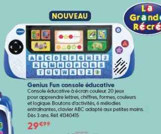 Genius Fun console éducative Vtech