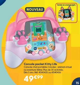 Console pocket Kitty Life Vtech