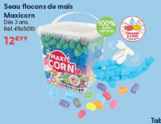 Seau flocons de maïs Maxicorn