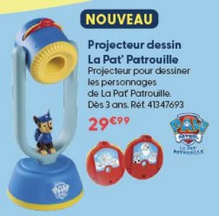 Projecteur dessin La Pat' Patrouille