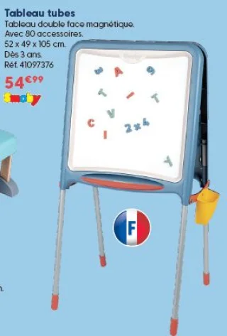 Tableau tubes Smoby