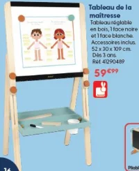 Tableau de la maîtresse Janod