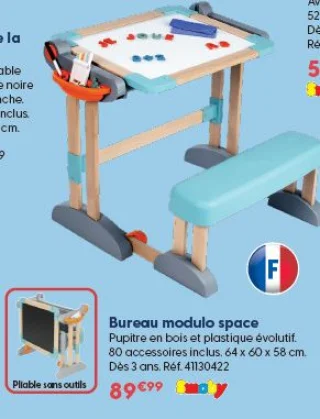 Bureau modulo space Smoby