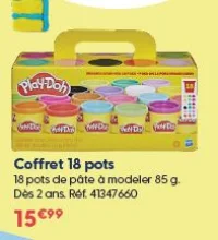 Coffret 18 pots Play-Doh