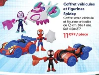 Coffret véhicules et figurines Spidey