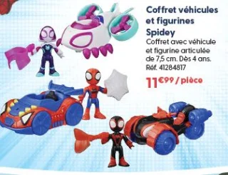 Coffret véhicules et figurines Spidey