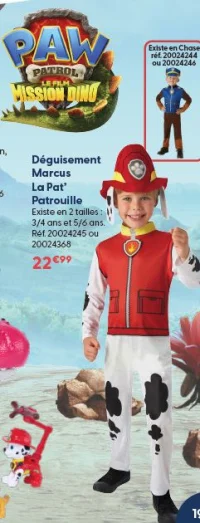 Déguisement Marcus La Pat' Patrouille