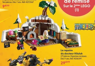 LEGO One Piece Le repaire du docteur Hiluluk