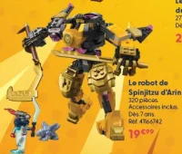 LEGO Ninjago Le robot de Spinjitzu d'Arin