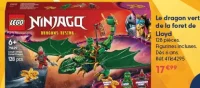 LEGO Ninjago Le dragon vert de la foret de Lloyd