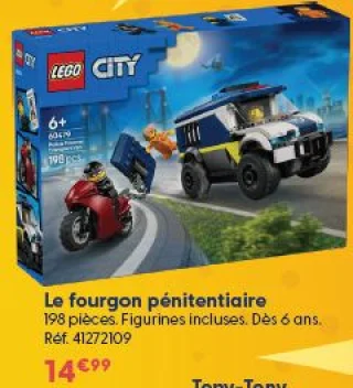 LEGO Le fourgon pénitentiaire