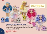 Poupée Little Rainbow High