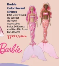 Barbie Color Reveal sirènes