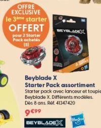 Beyblade X Starter Pack assortiment