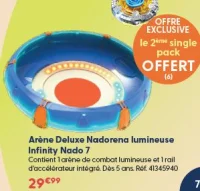 Arène Deluxe Nadorena lumineuse Infinity Nado 7