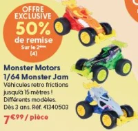Monster Motors 1/64 Monster Jam