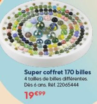 Super coffret 170 billes