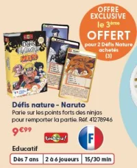 Défis nature - Naruto