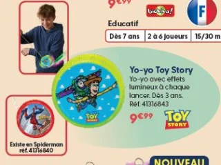 Yo-yo Toy Story / Spiderman