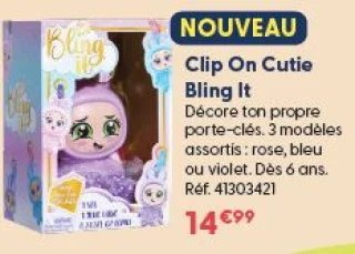 Clip On Cutie Bling It