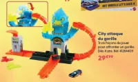 City attaque du gorille Hot Wheels