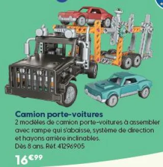 Camion porte-voitures Clementoni