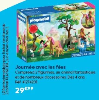 Playmobil Journée avec les fées 72067