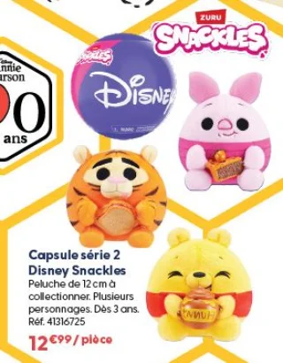 Capsule série 2 Disney Snackles Zuru