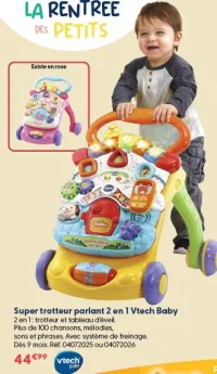 Super trotteur parlant 2 en 1 Vtech Baby